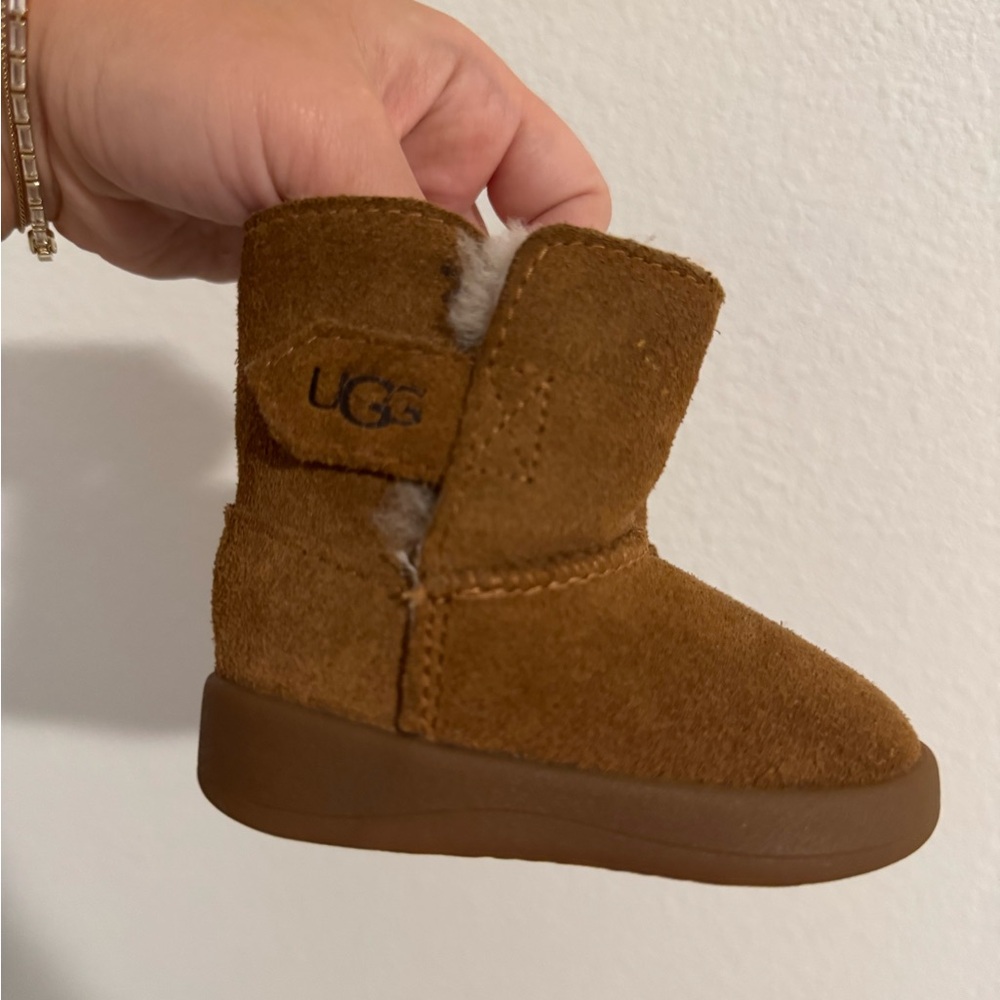 UGG Kids Tan Suede Boots